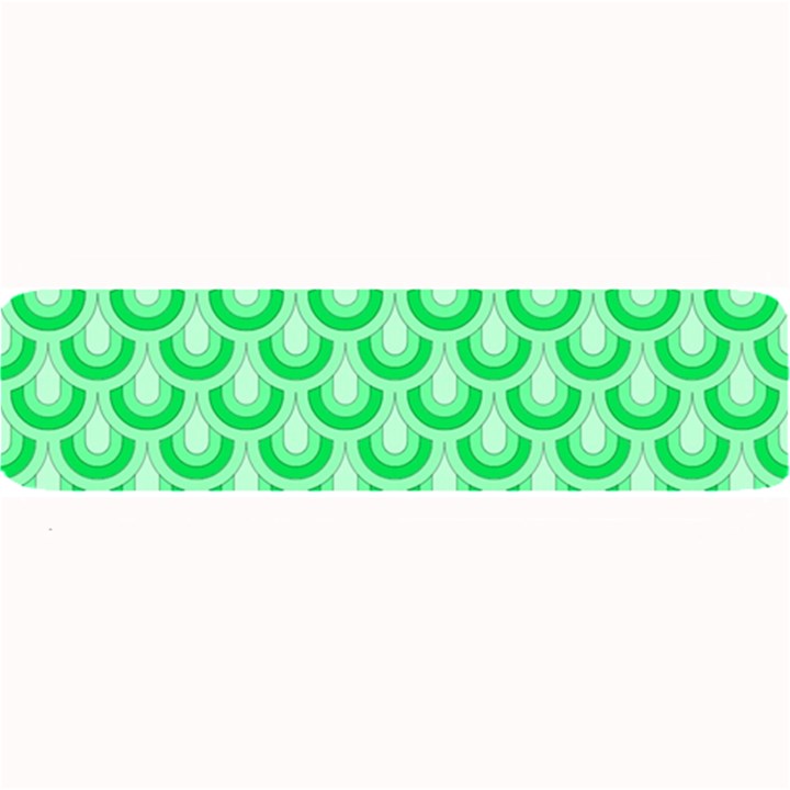 Awesome Retro Pattern Green Large Bar Mats