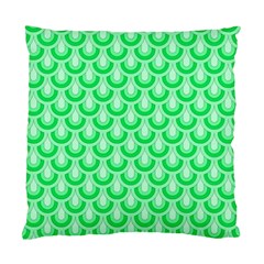 Awesome Retro Pattern Green Standard Cushion Case (one Side) 