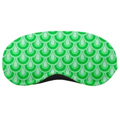 Awesome Retro Pattern Green Sleeping Masks