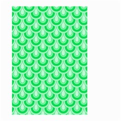 Awesome Retro Pattern Green Small Garden Flag (two Sides)