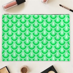 Awesome Retro Pattern Green Cosmetic Bag (xxl) 