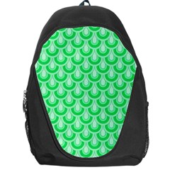 Awesome Retro Pattern Green Backpack Bag