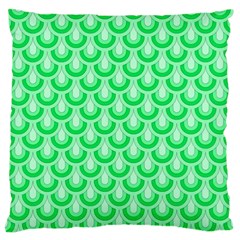 Awesome Retro Pattern Green Standard Flano Cushion Cases (two Sides) 