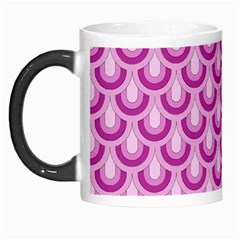 Awesome Retro Pattern Lilac Morph Mugs by ImpressiveMoments