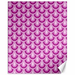 Awesome Retro Pattern Lilac Canvas 16  X 20  