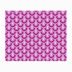 Awesome Retro Pattern Lilac Small Glasses Cloth (2-side)