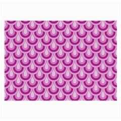 Awesome Retro Pattern Lilac Large Glasses Cloth (2-side)