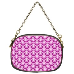 Awesome Retro Pattern Lilac Chain Purses (one Side) 