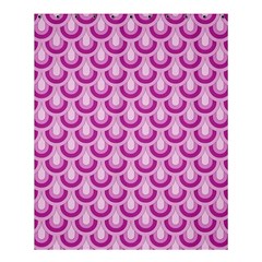 Awesome Retro Pattern Lilac Shower Curtain 60  X 72  (medium) 