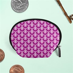 Awesome Retro Pattern Lilac Accessory Pouches (small) 