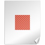 Awesome Retro Pattern Red Canvas 16  x 20   15.75 x19.29  Canvas - 1