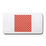 Awesome Retro Pattern Red Medium Bar Mats 16 x8.5  Bar Mat