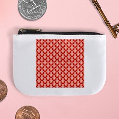 Awesome Retro Pattern Red Mini Coin Purses by ImpressiveMoments