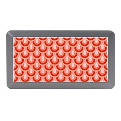 Awesome Retro Pattern Red Memory Card Reader (mini)