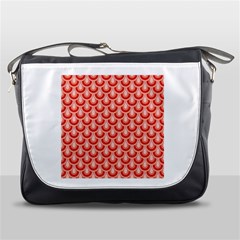 Awesome Retro Pattern Red Messenger Bags