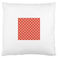 Awesome Retro Pattern Red Large Cushion Cases (one Side) 