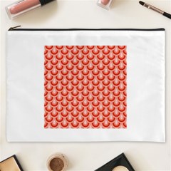 Awesome Retro Pattern Red Cosmetic Bag (xxxl) 