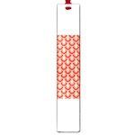 Awesome Retro Pattern Red Large Book Marks Front