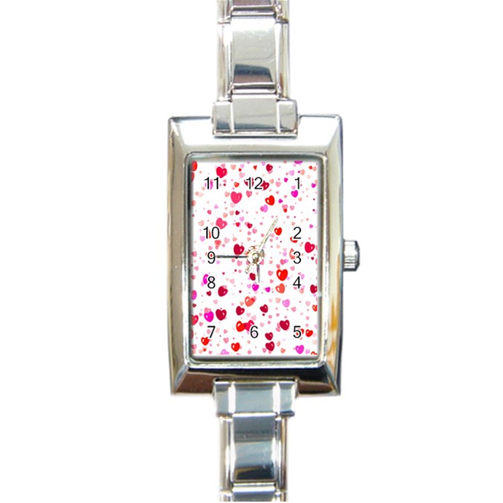 Heart 2014 0601 Rectangle Italian Charm Watches