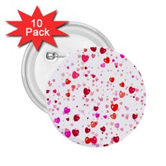 Heart 2014 0601 2 25  Buttons (10 Pack) 