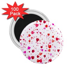 Heart 2014 0601 2 25  Magnets (100 Pack) 