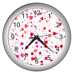 Heart 2014 0601 Wall Clocks (silver) 