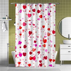 Heart 2014 0601 Shower Curtain 48  X 72  (small) 