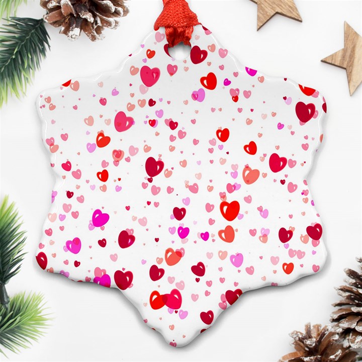 Heart 2014 0601 Ornament (Snowflake) 