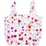 Heart 2014 0601 Full Print Recycle Bags (L)  Front