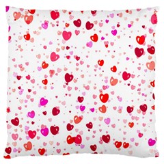 Heart 2014 0601 Standard Flano Cushion Cases (one Side) 