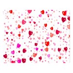 Heart 2014 0601 Double Sided Flano Blanket (Large)  Blanket Back