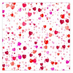 Heart 2014 0601 Large Satin Scarf (square)