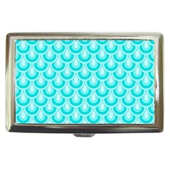 Awesome Retro Pattern Turquoise Cigarette Money Cases