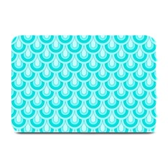 Awesome Retro Pattern Turquoise Plate Mats