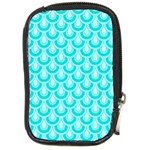 Awesome Retro Pattern Turquoise Compact Camera Cases Front