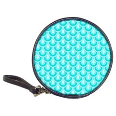 Awesome Retro Pattern Turquoise Classic 20-cd Wallets