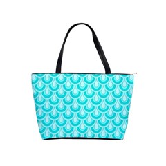 Awesome Retro Pattern Turquoise Shoulder Handbags