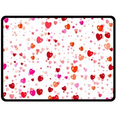 Heart 2014 0602 Fleece Blanket (large) 