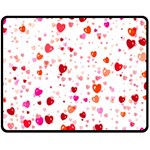 Heart 2014 0602 Fleece Blanket (Medium)  60 x50  Blanket Front