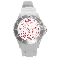 Heart 2014 0602 Round Plastic Sport Watch (l) by JAMFoto