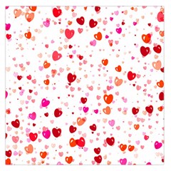 Heart 2014 0602 Large Satin Scarf (square)