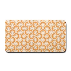 Retro Mirror Pattern Peach Medium Bar Mats