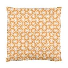 Retro Mirror Pattern Peach Standard Cushion Case (one Side) 