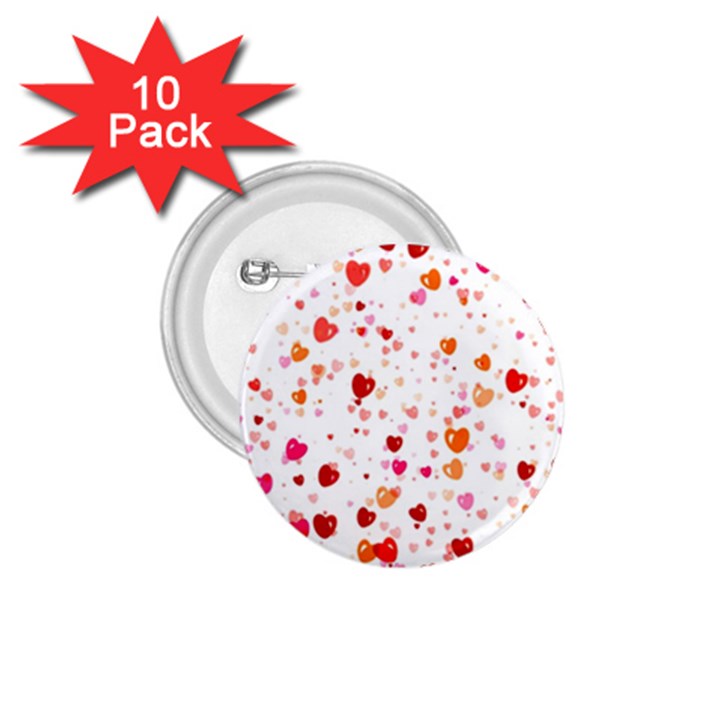 Heart 2014 0603 1.75  Buttons (10 pack)