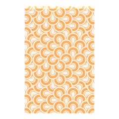 Retro Mirror Pattern Peach Shower Curtain 48  X 72  (small) 