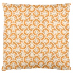 Retro Mirror Pattern Peach Large Cushion Cases (one Side) 