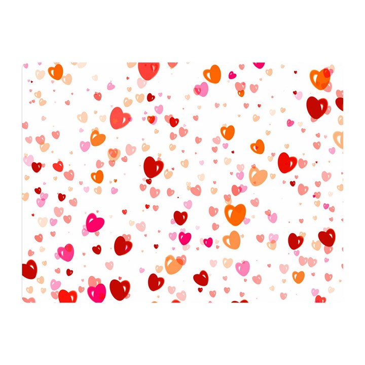 Heart 2014 0603 Double Sided Flano Blanket (Mini) 