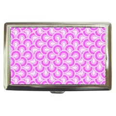 Retro Mirror Pattern Pink Cigarette Money Cases