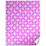 Retro Mirror Pattern Pink Canvas 18  x 24   17.8 x23.08  Canvas - 1