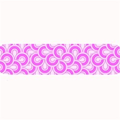 Retro Mirror Pattern Pink Large Bar Mats